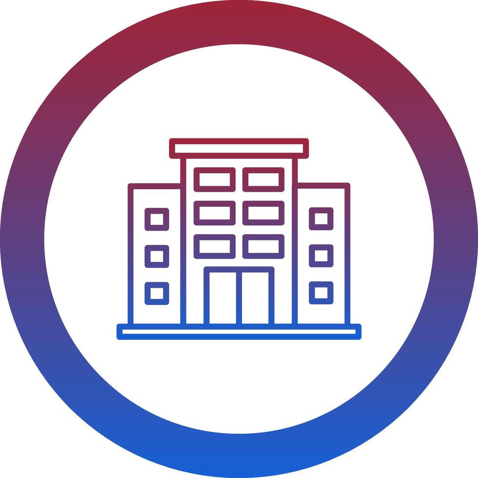 Building Icon Design Symbol vector