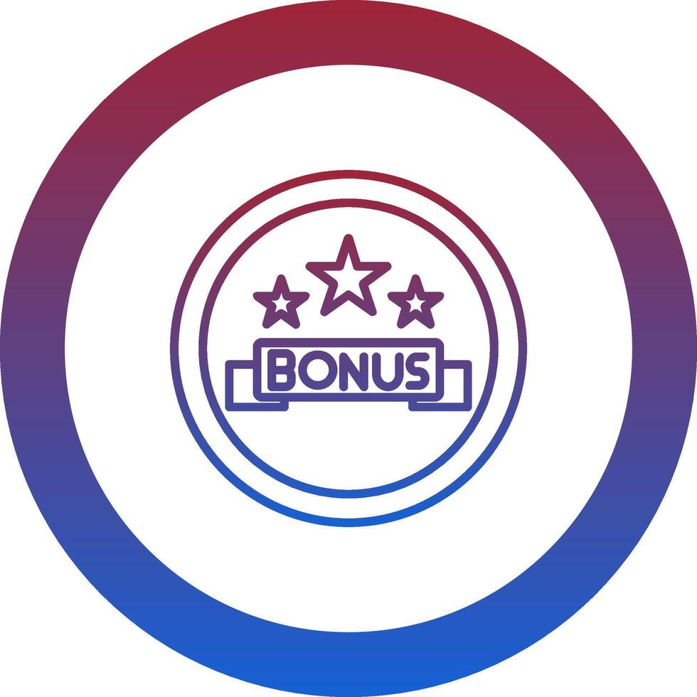 Bonus Icon Design Symbol vector