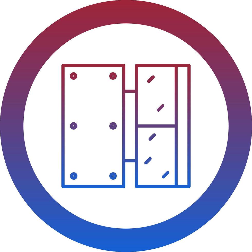 Drywall Icon Design Symbol vector