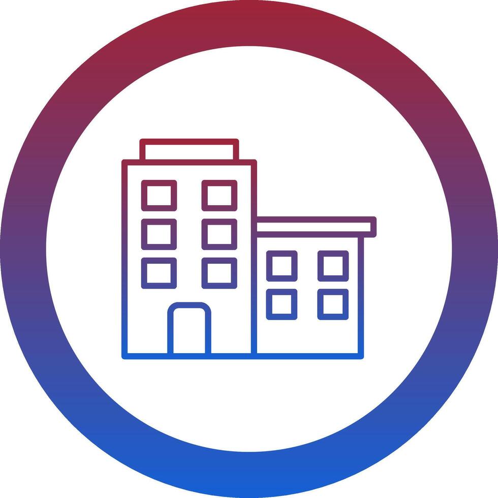 Building Icon Design Symbol vector