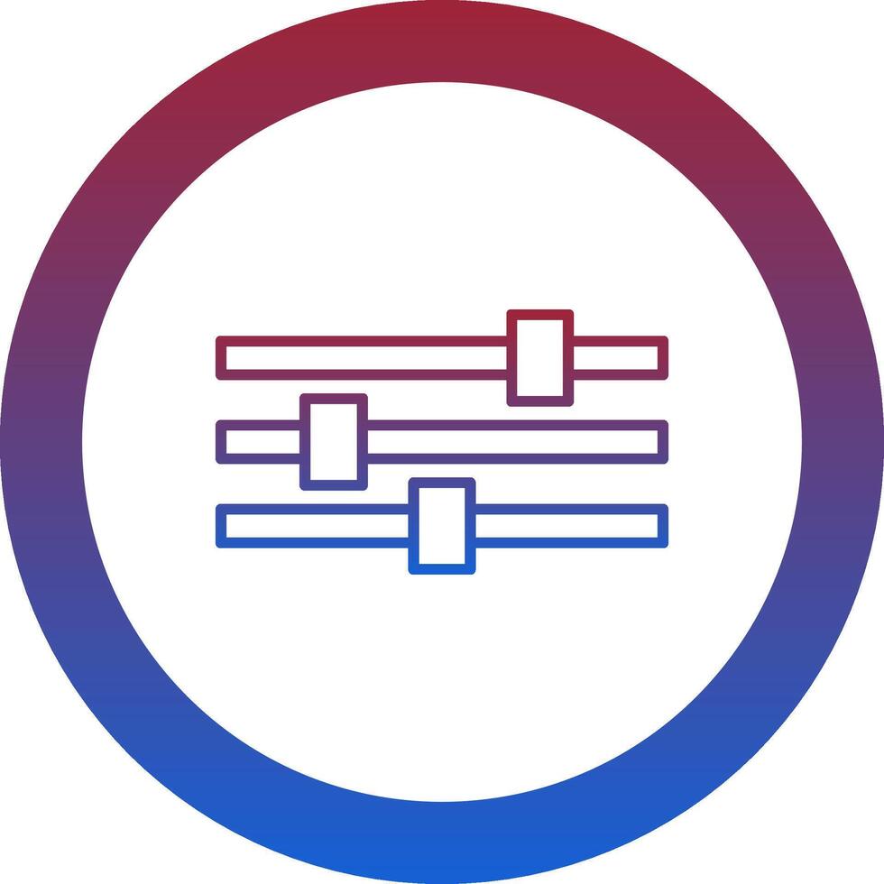 Adjustment Icon Design Symbol vector