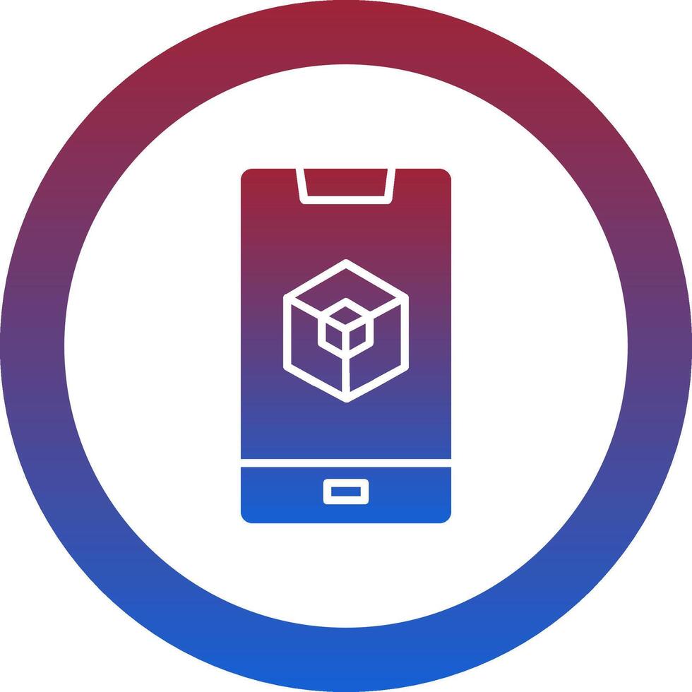 Augmented Reality Icon Design Symbol vector