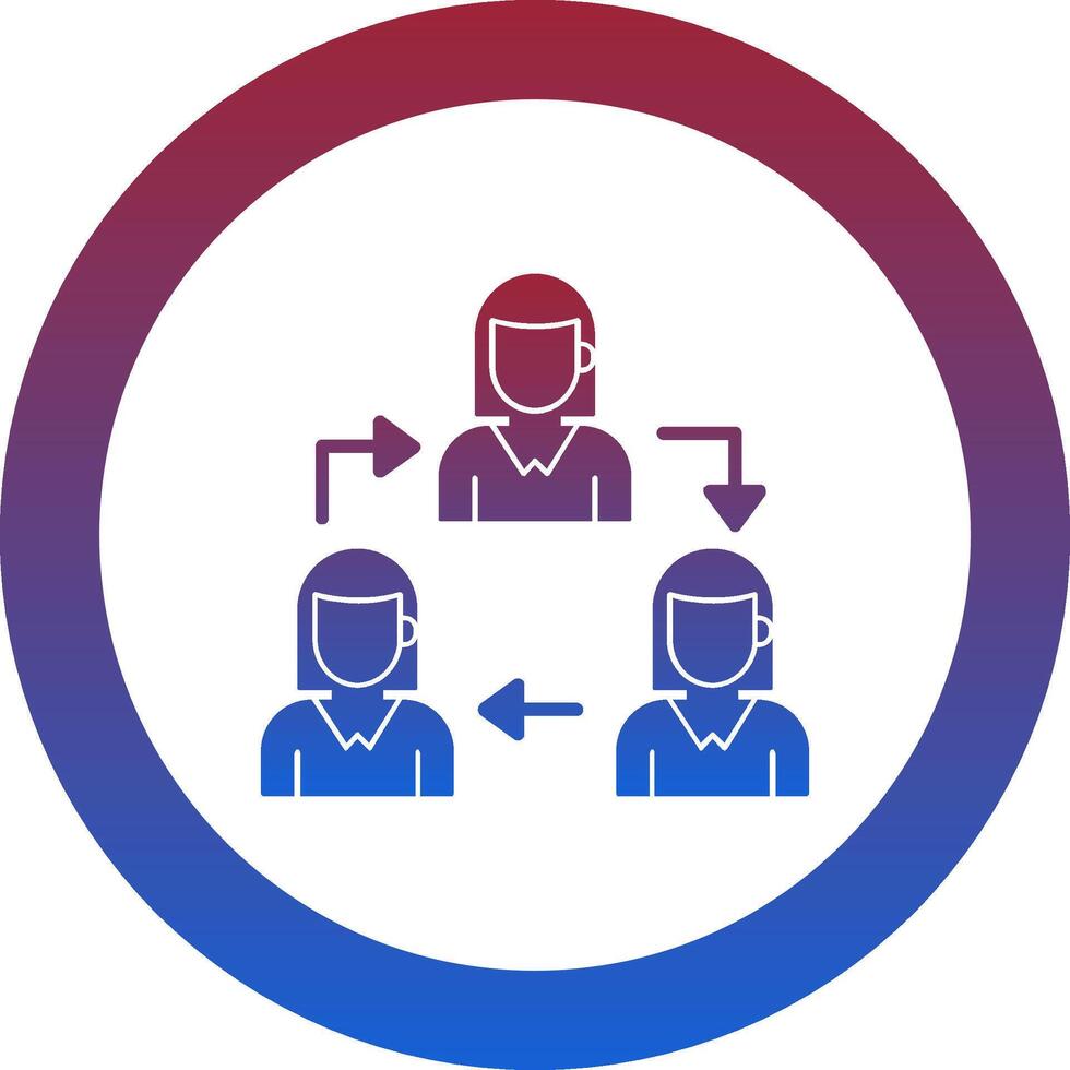 Team Work Icon Design Symbol vector