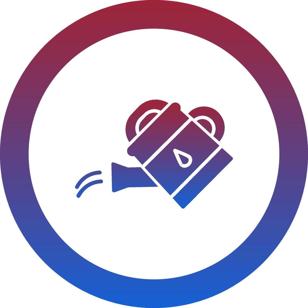 Watering Can Icon Design Symbol vector