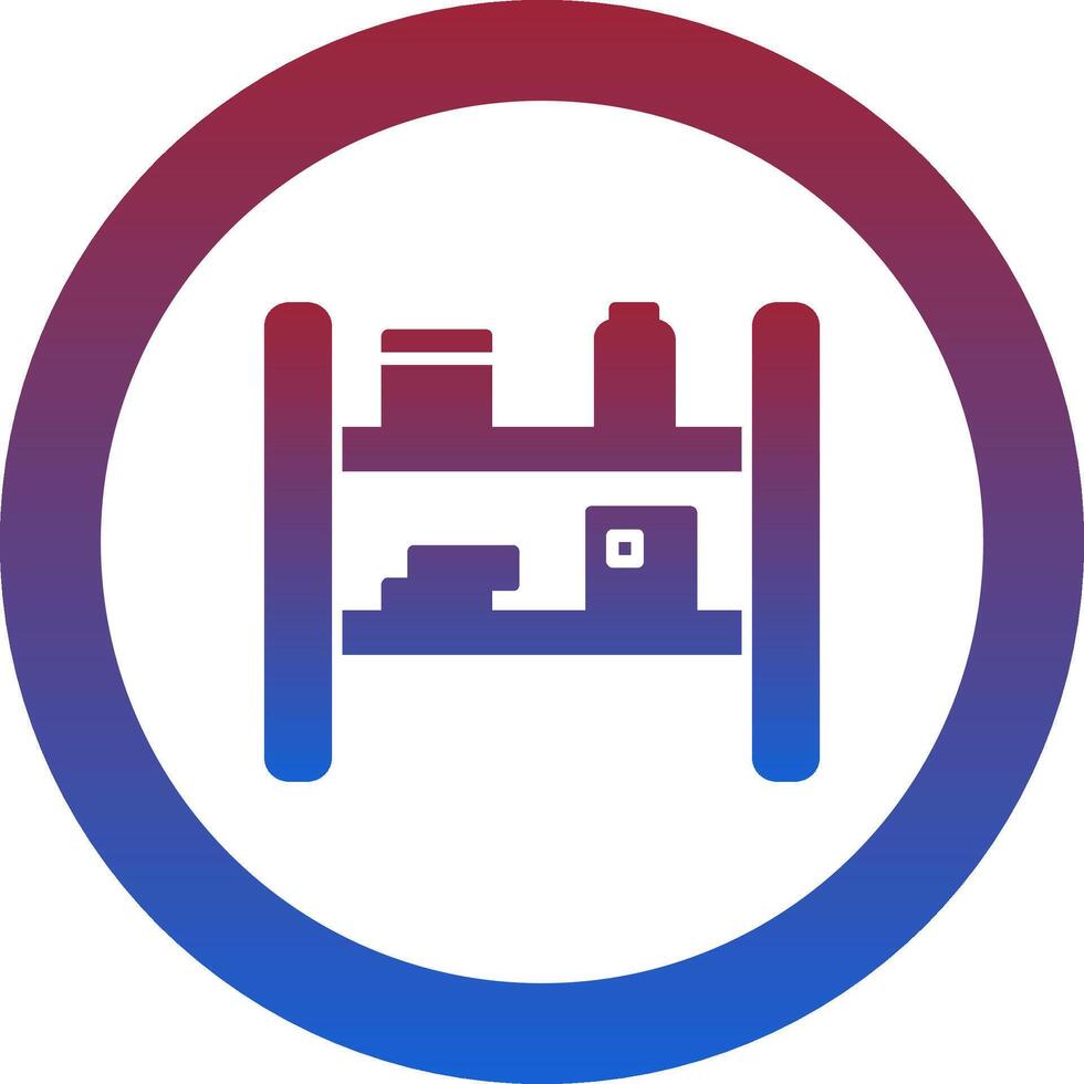 Shelves Icon Design Symbol vector