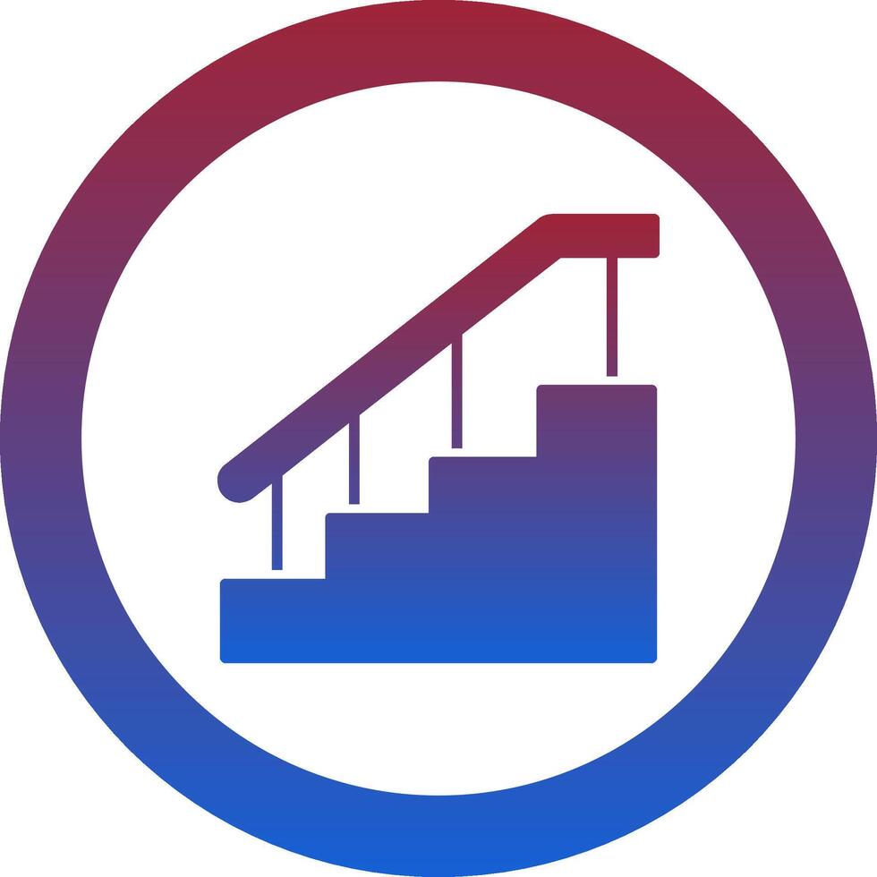Stairs Icon Design Symbol vector