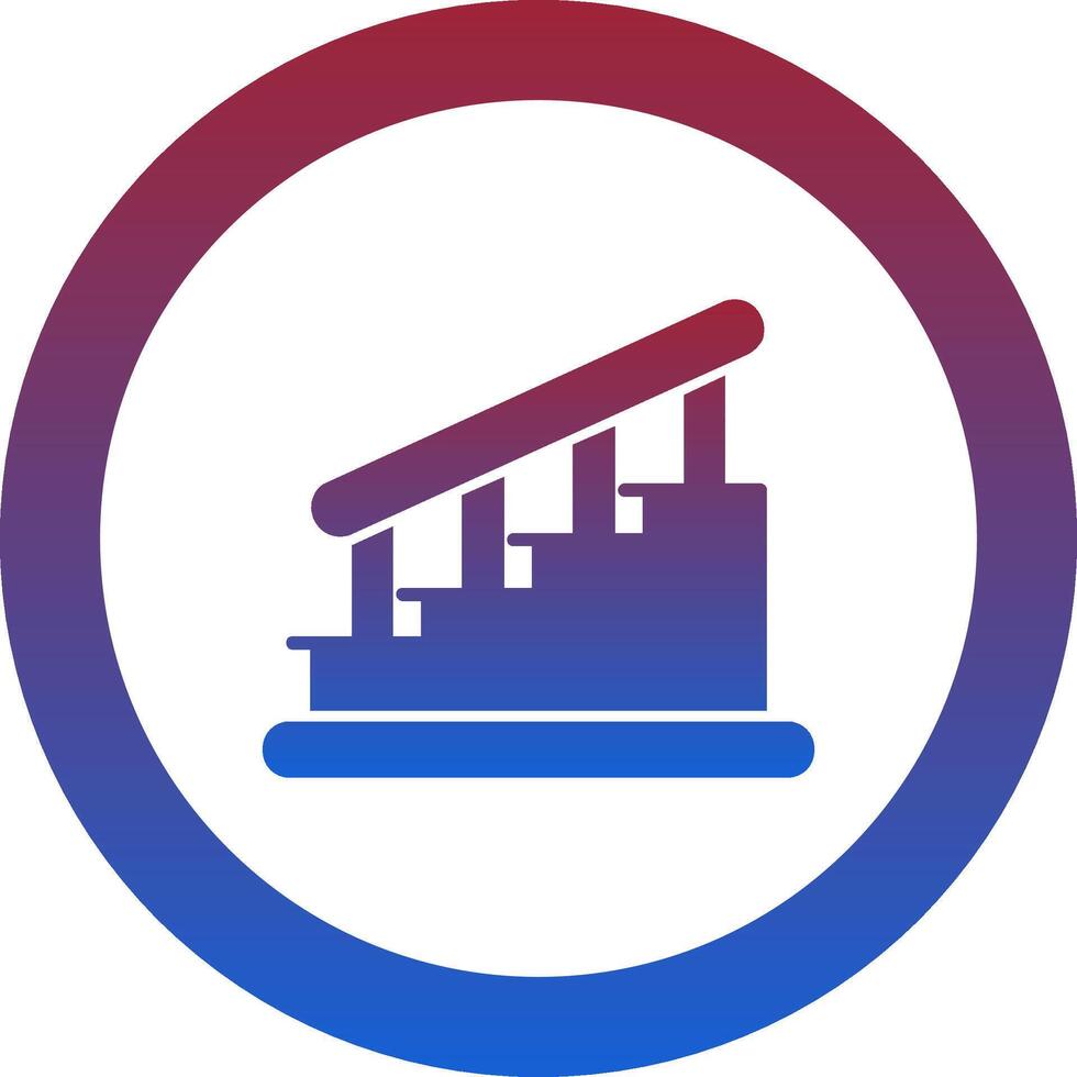 Stairs Icon Design Symbol vector