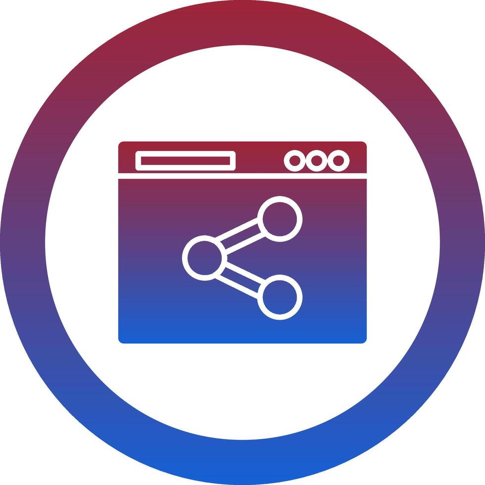 Share Icon Design Symbol vector