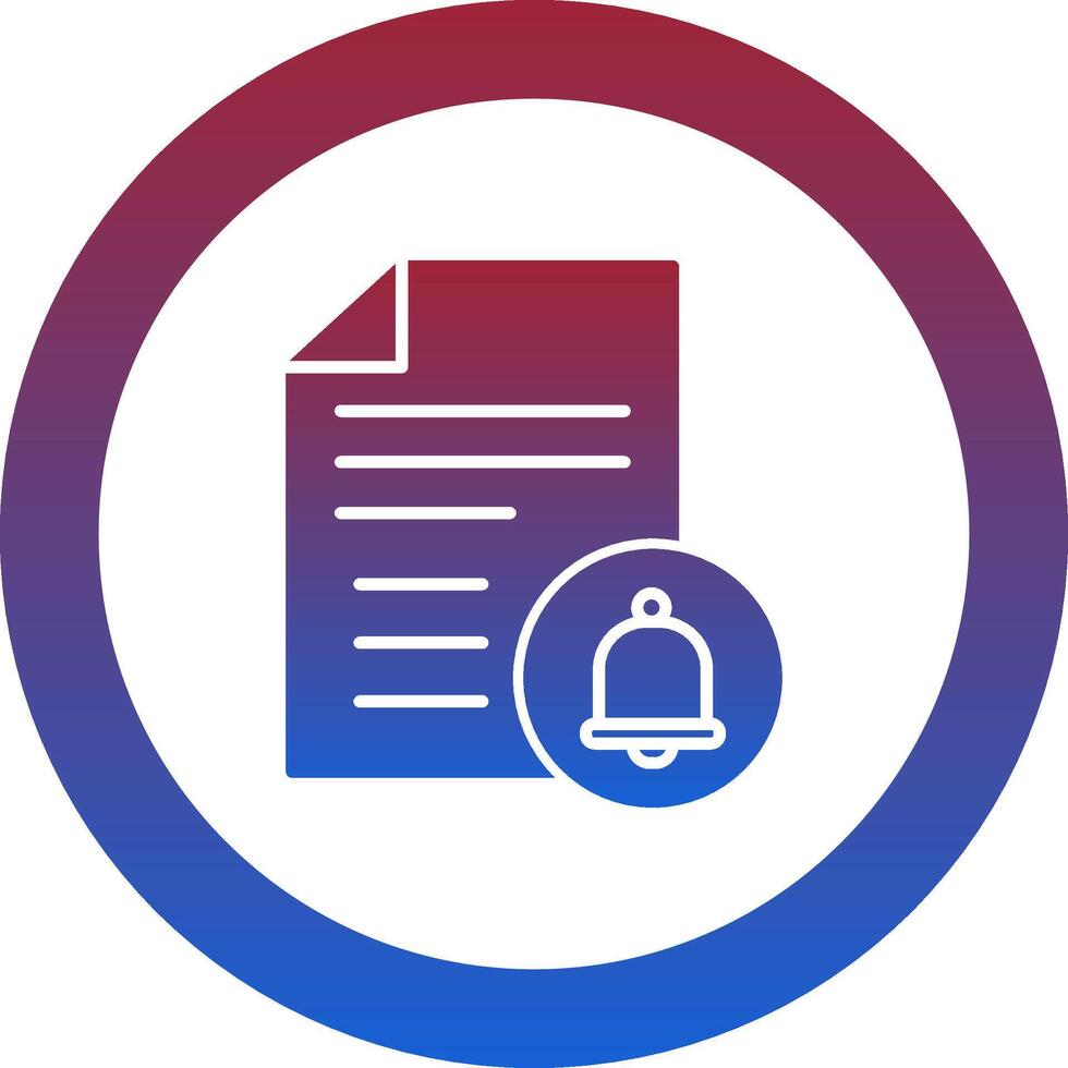 Reminder Icon Design Symbol vector
