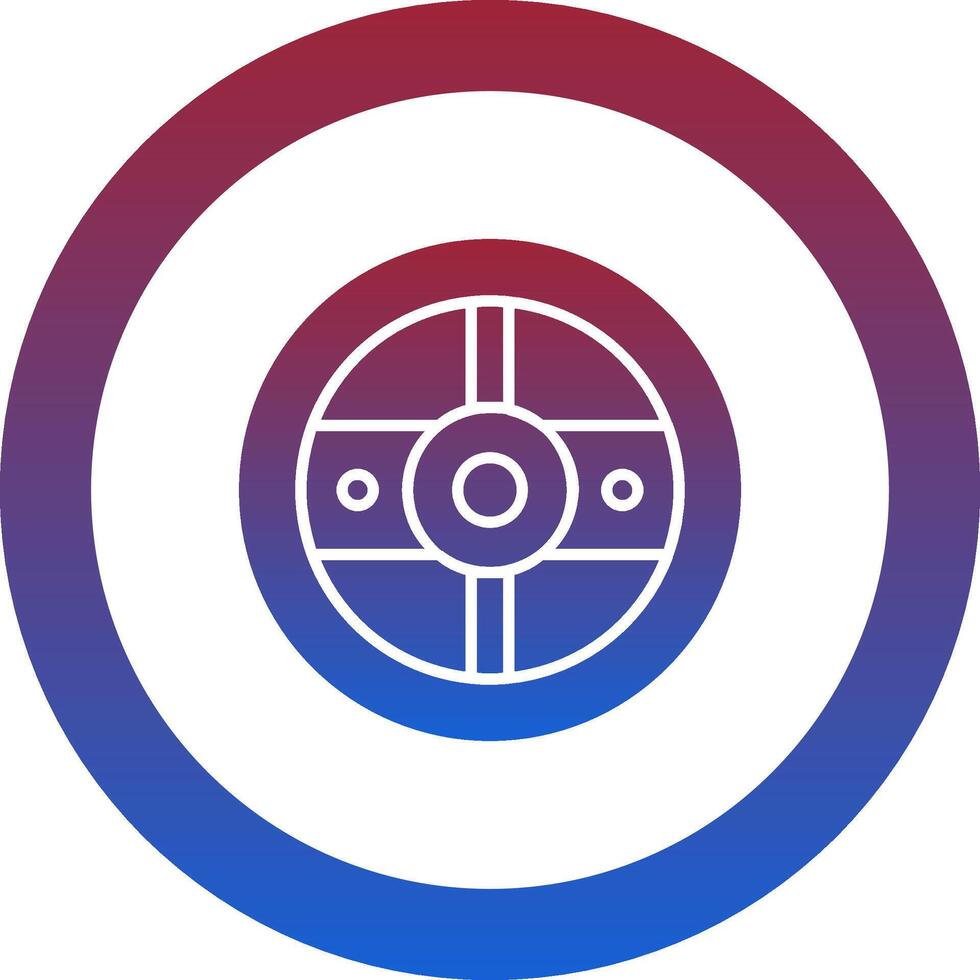 Steering Wheel Icon Design Symbol vector