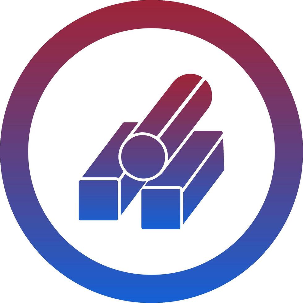 Steel Icon Design Symbol vector