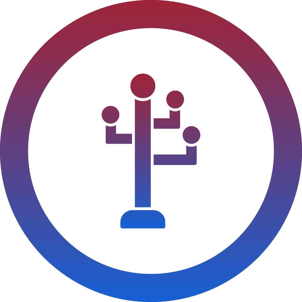 Coat Rack Icon Design Symbol vector