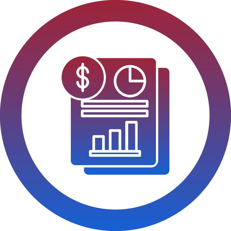 Income Statement Icon Design Symbol vector