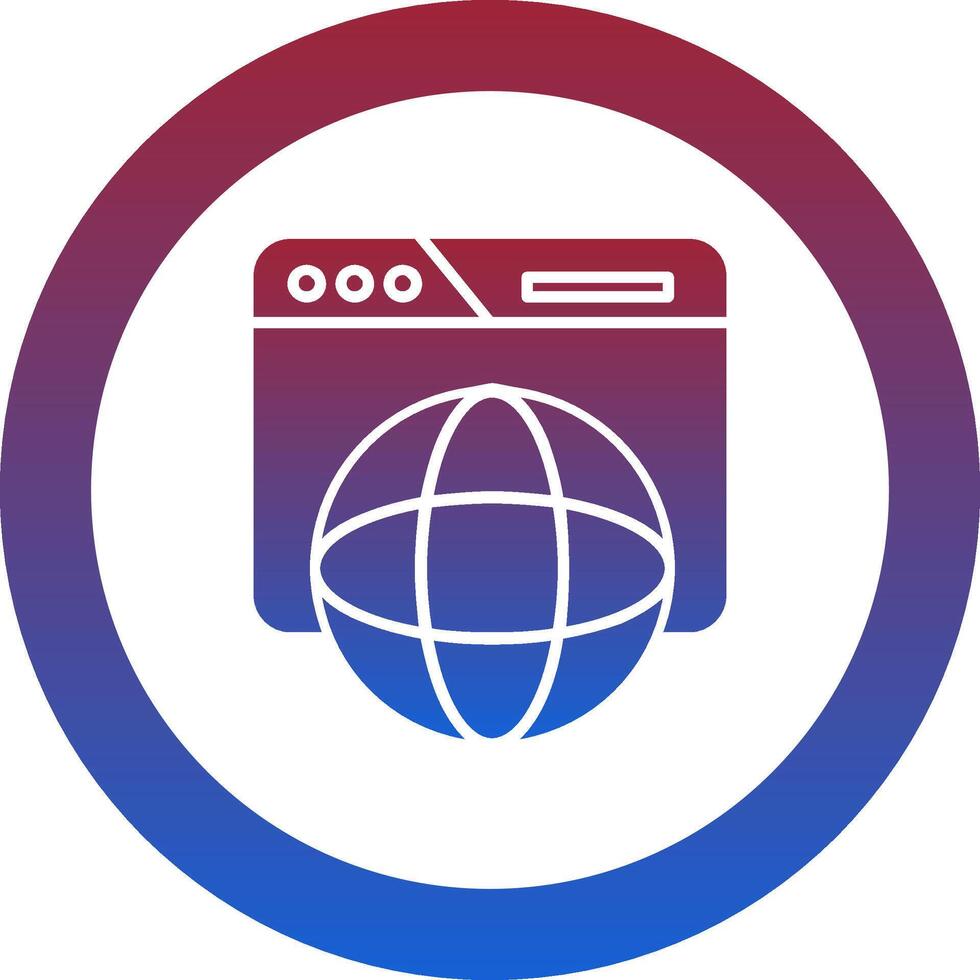 Online Presence Icon Design Symbol vector