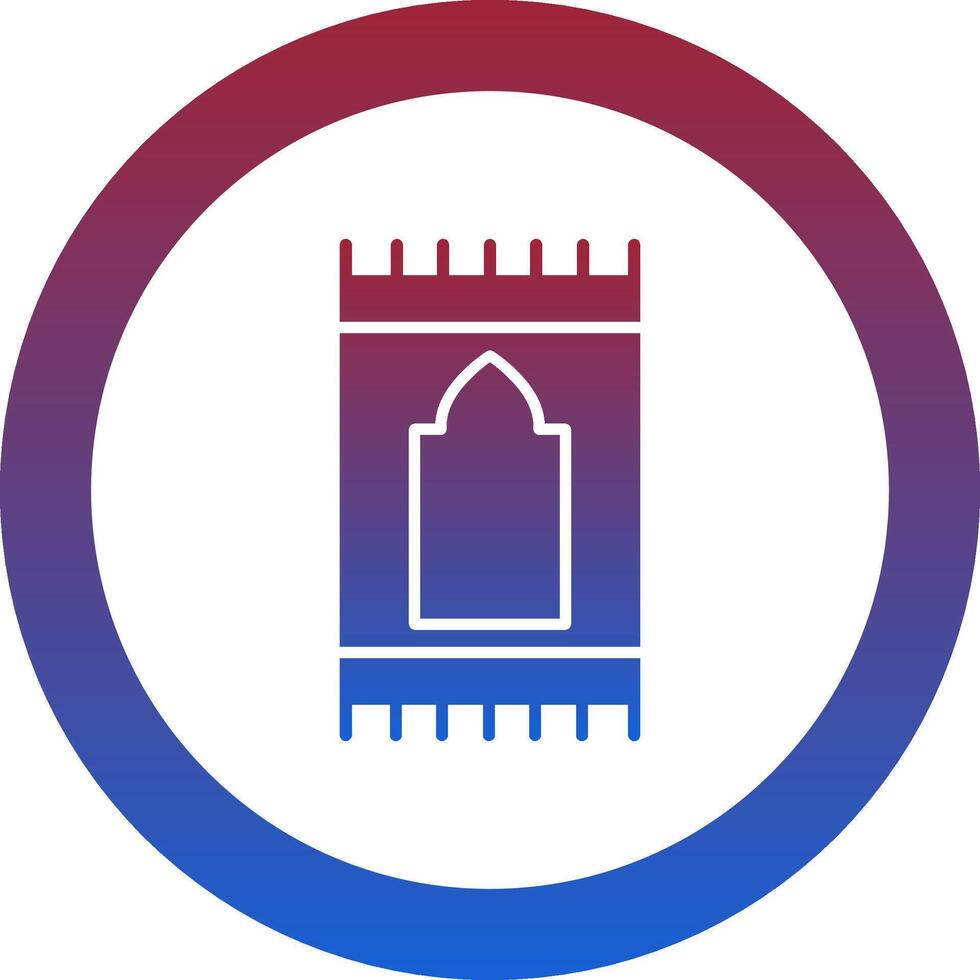 Sajadah Icon Design Symbol vector