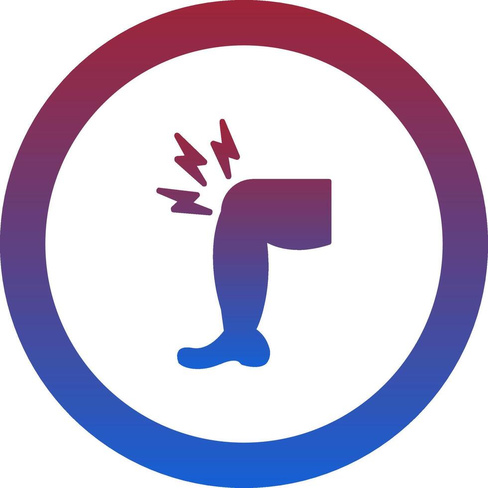 Pain Icon Design Symbol vector