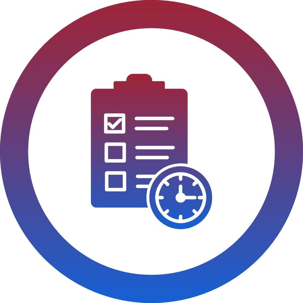 Planning Icon Design Symbol vector