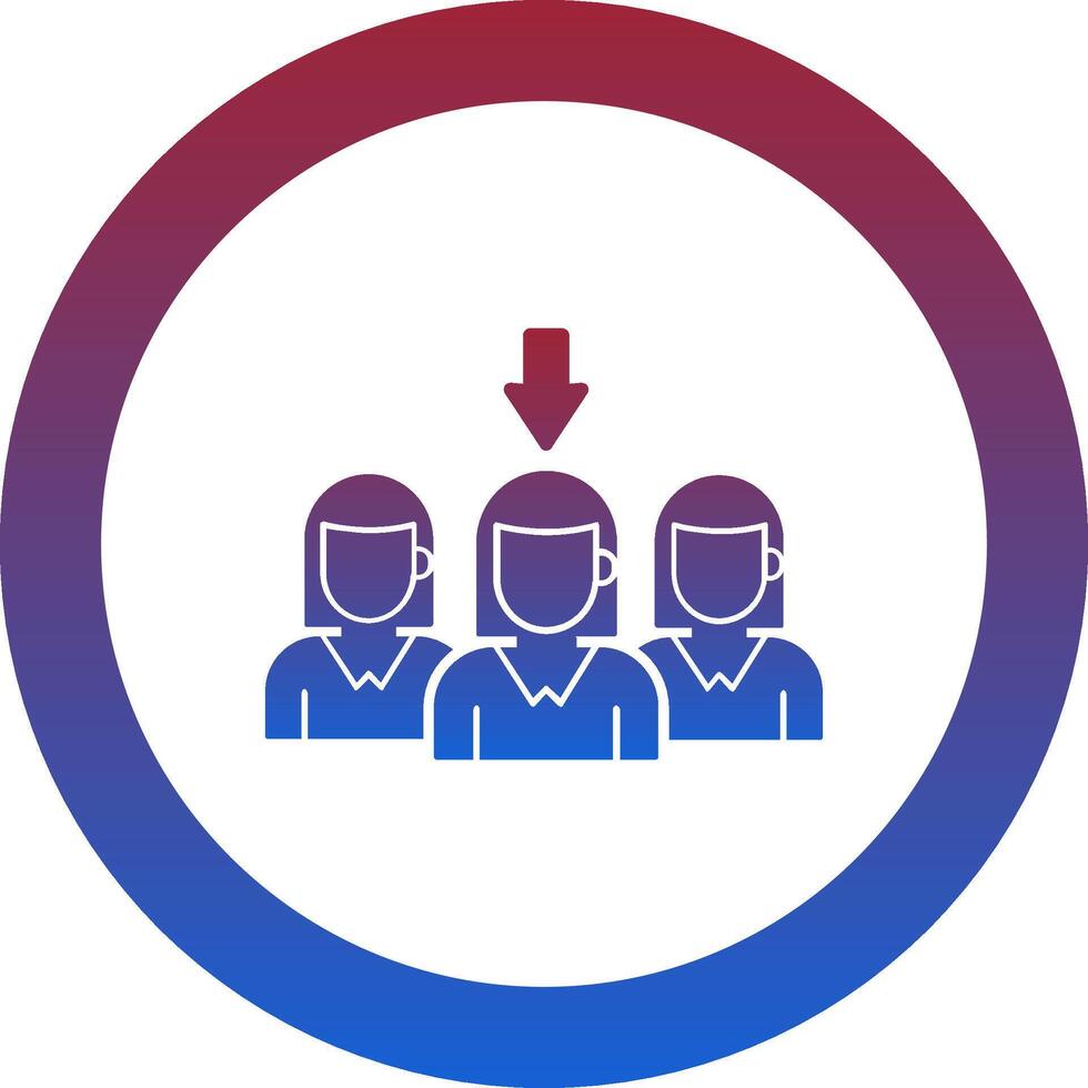 New Hire Icon Design Symbol vector