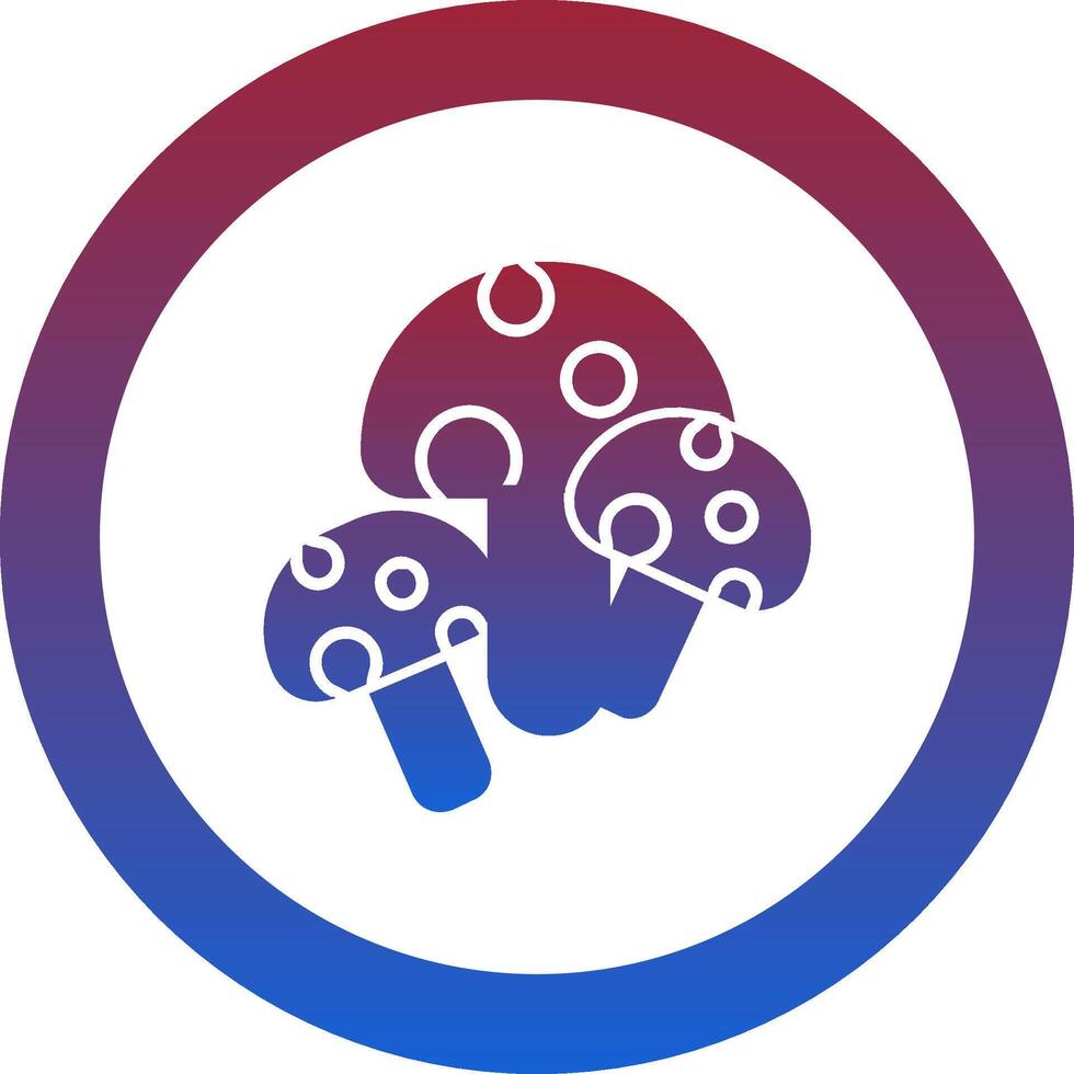 Mushroom Icon Design Symbol vector
