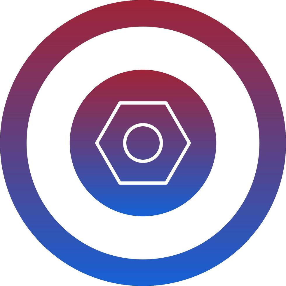 Nut Icon Design Symbol vector