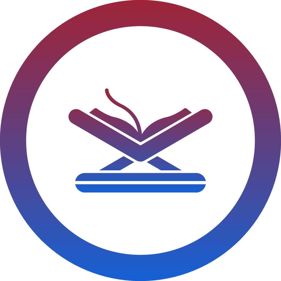Quran Icon Design Symbol vector