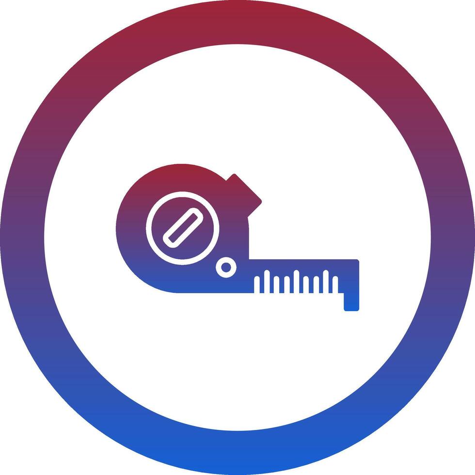 Measure Tape Icon Design Symbol vector