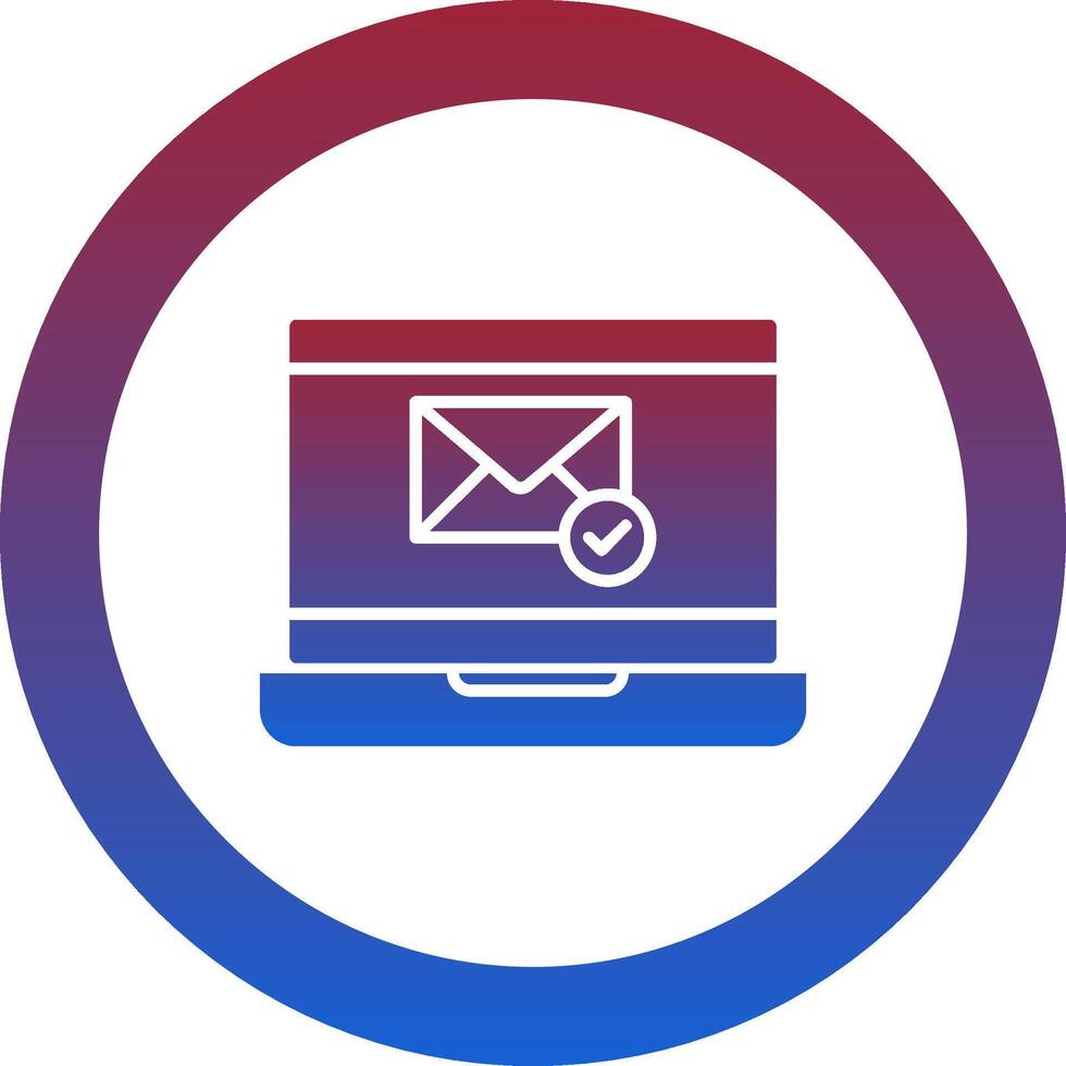 Mailing Icon Design Symbol vector