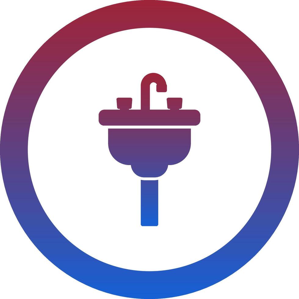 Sink Icon Design Symbol vector