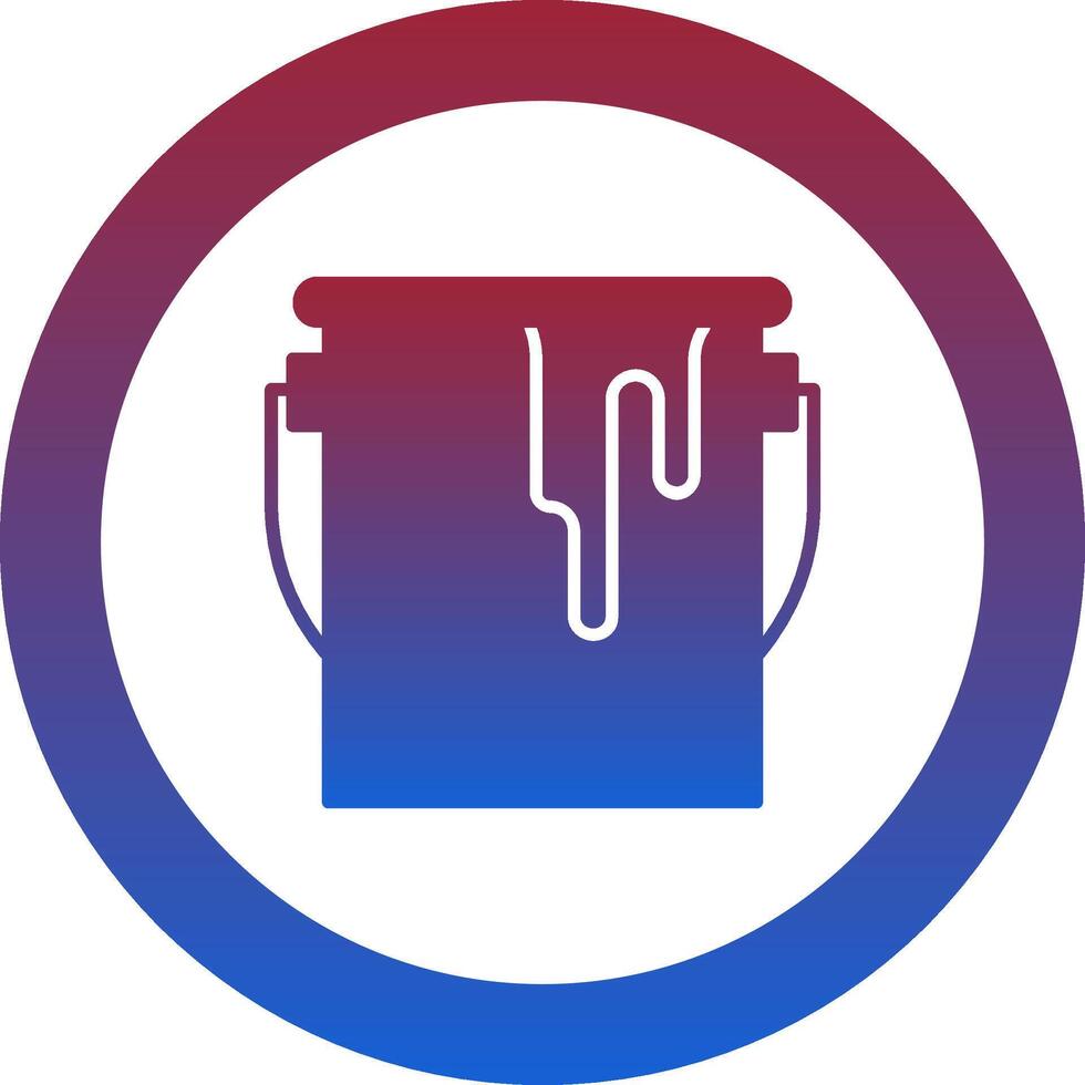 Paint Can Icon Design Symbol vector