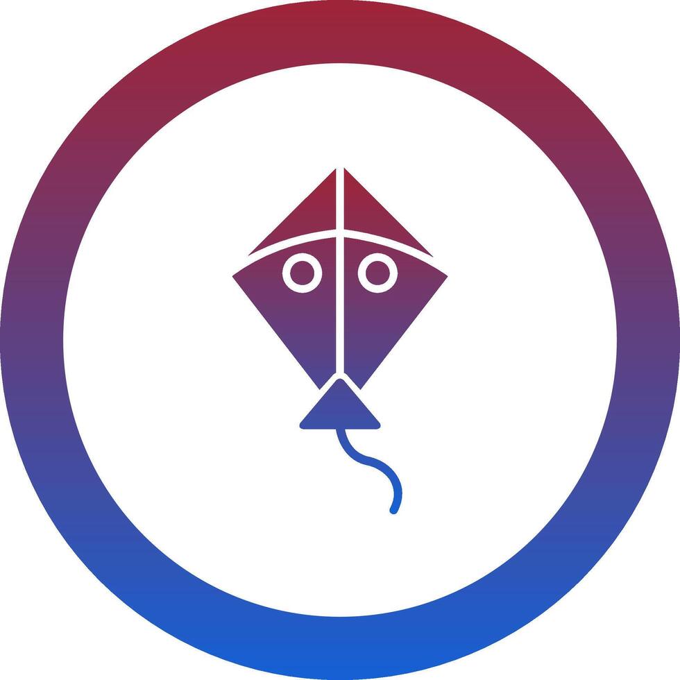 Kite Icon Design Symbol vector