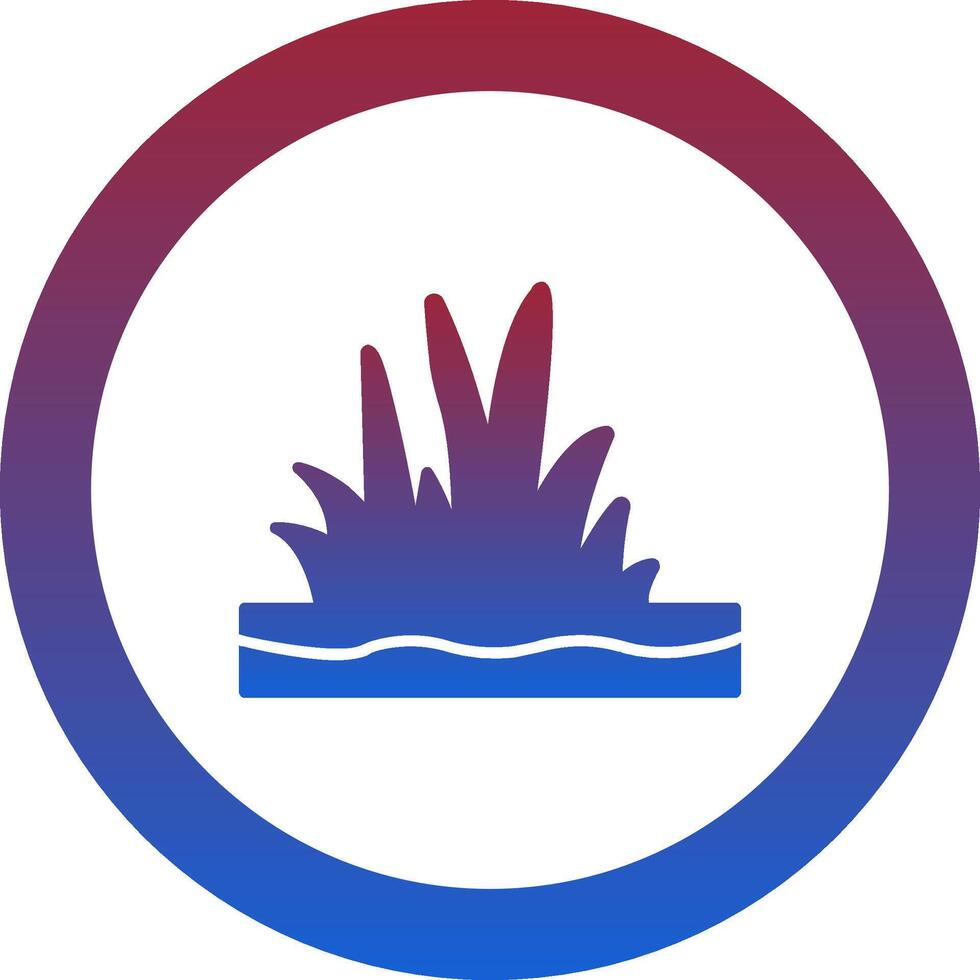 Grass Icon Design Symbol vector