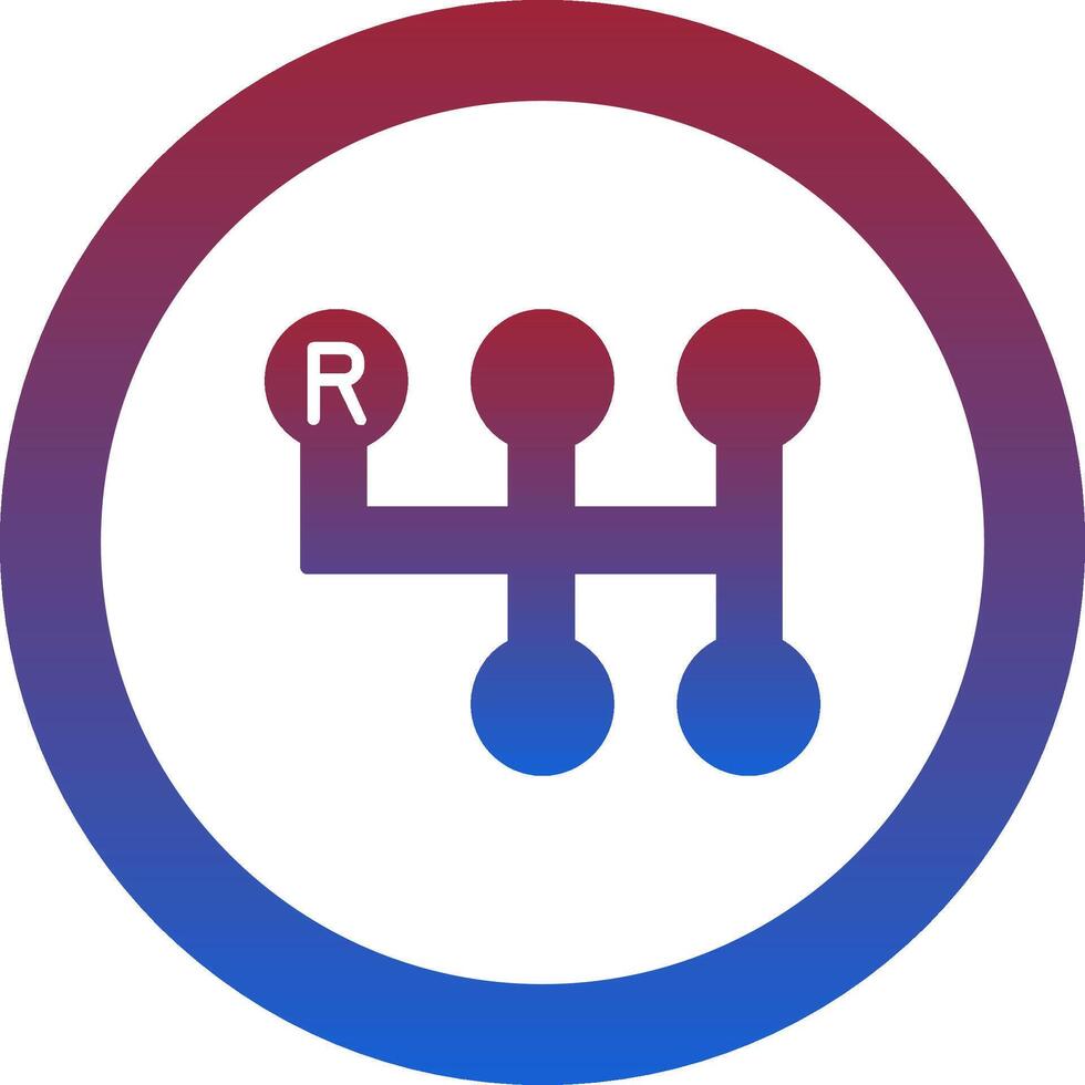 Gearshift Icon Design Symbol vector