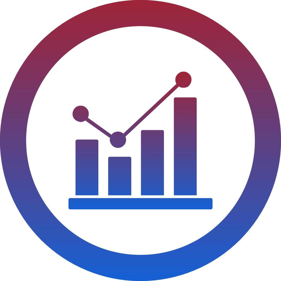 Chart Icon Design Symbol vector