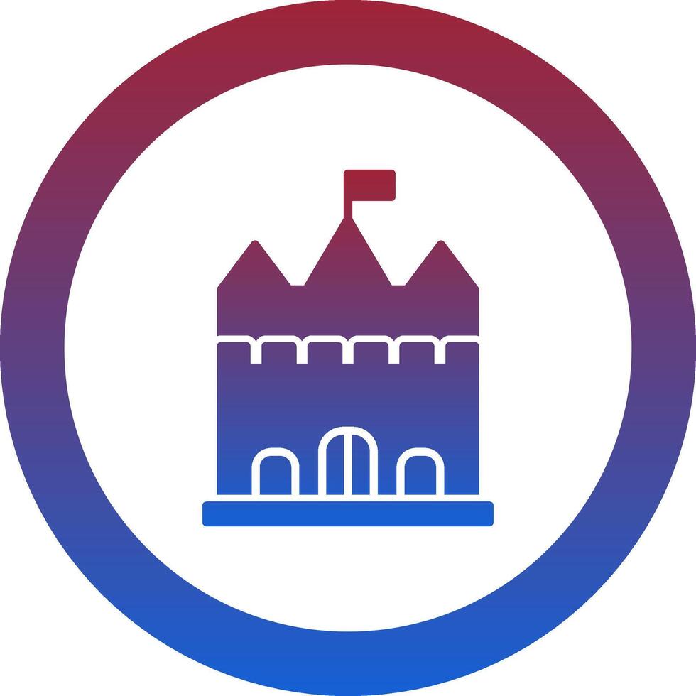 Castle Icon Design Symbol vector