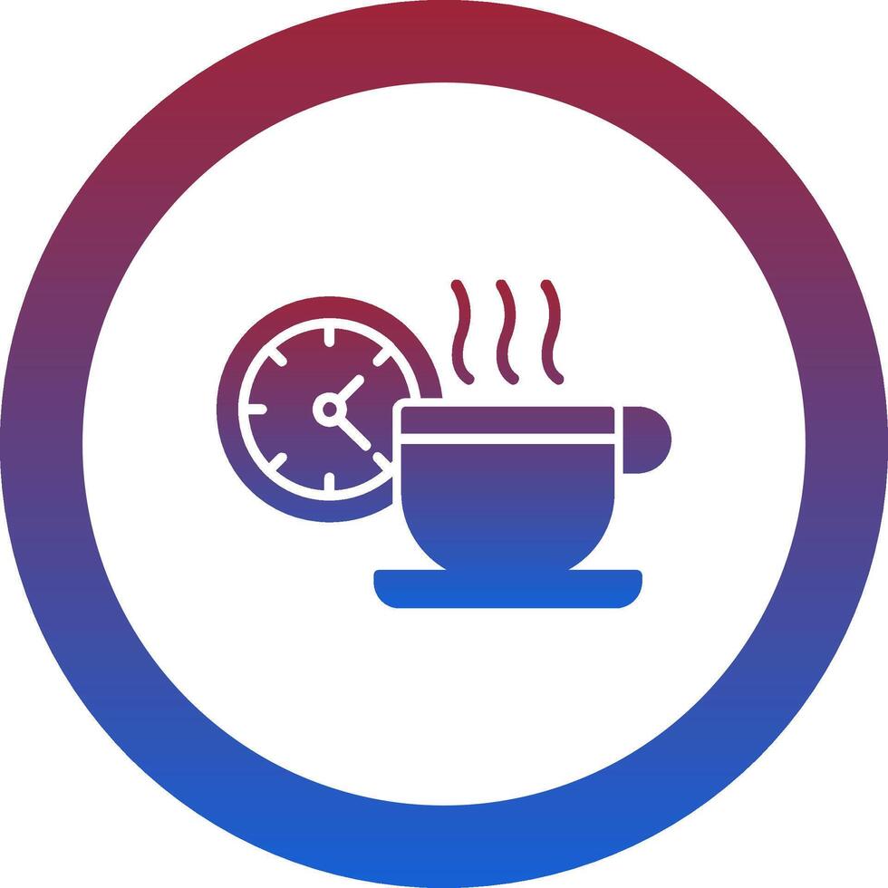 Coffee Break Icon Design Symbol vector
