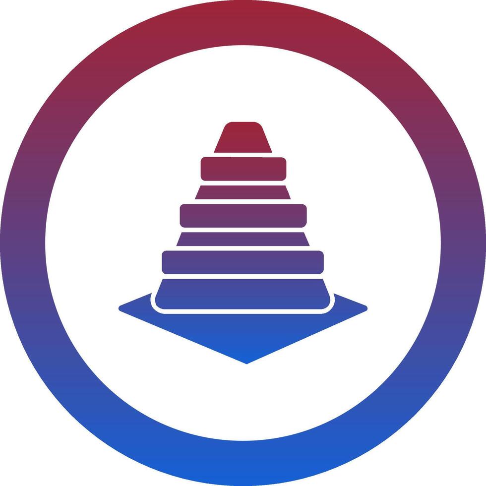 Cone Icon Design Symbol vector