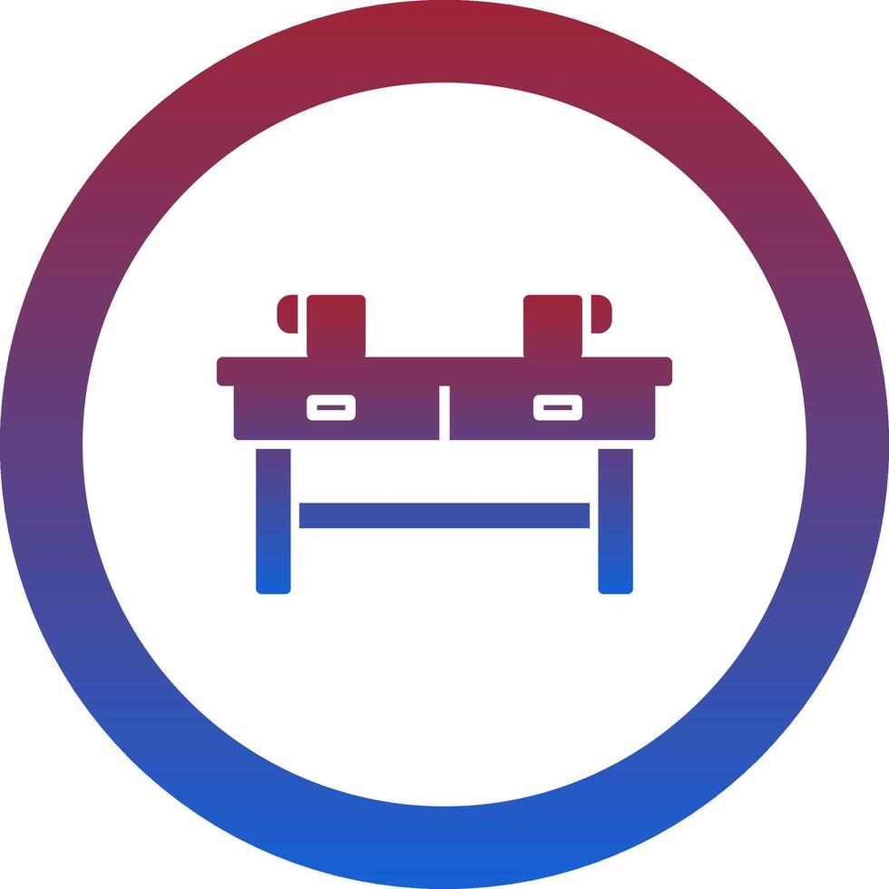 Coffee Table Icon Design Symbol vector