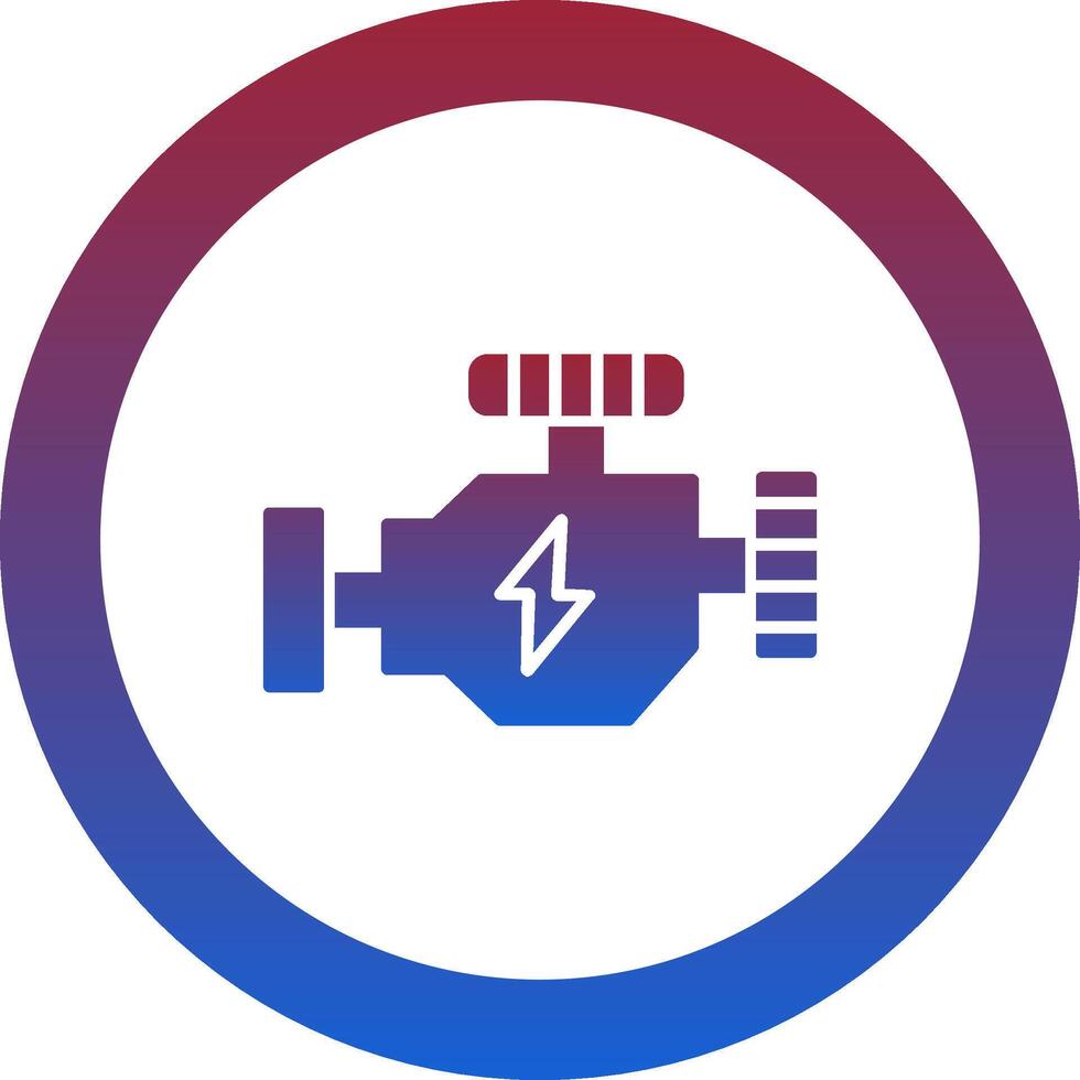Car Engine Icon Design Symbol vector