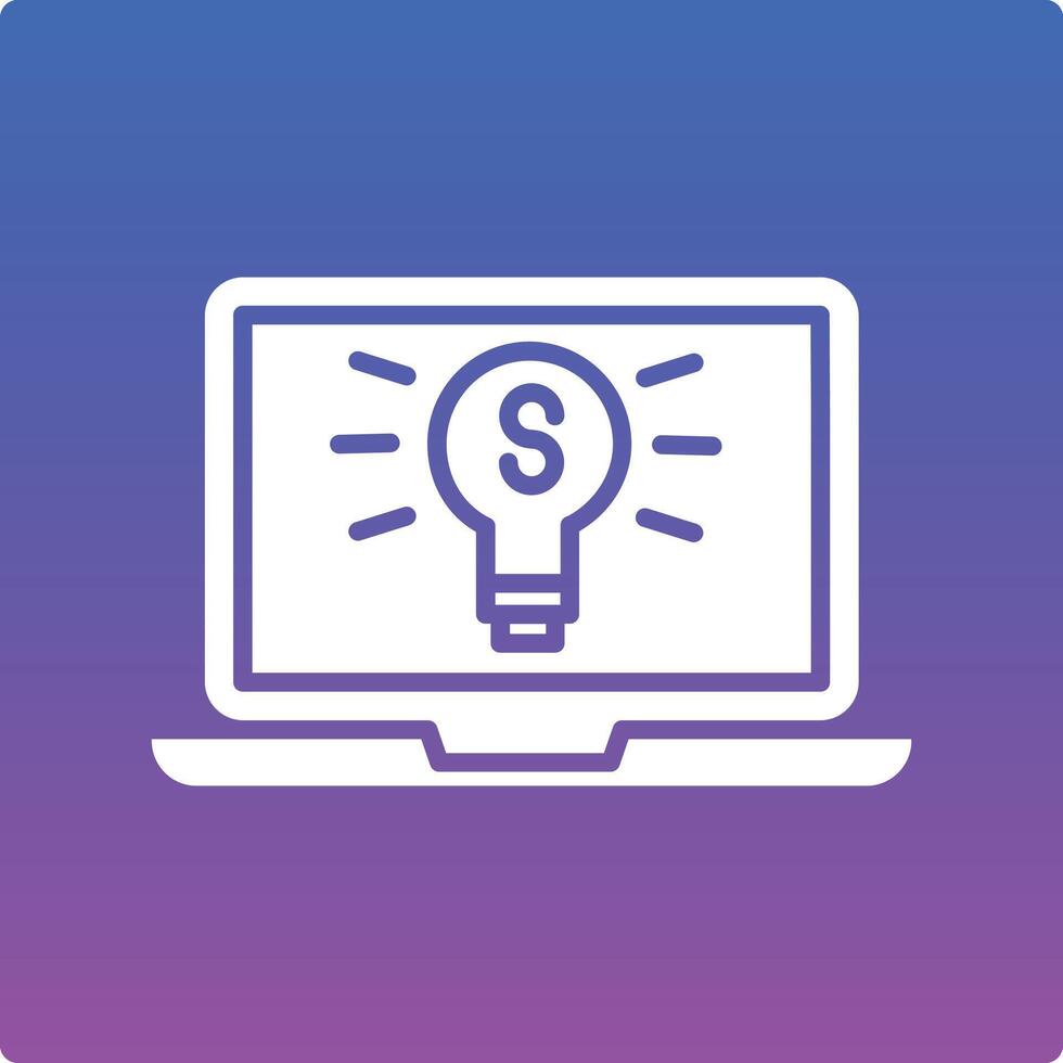 Marketing Solution Illustration Icon vector