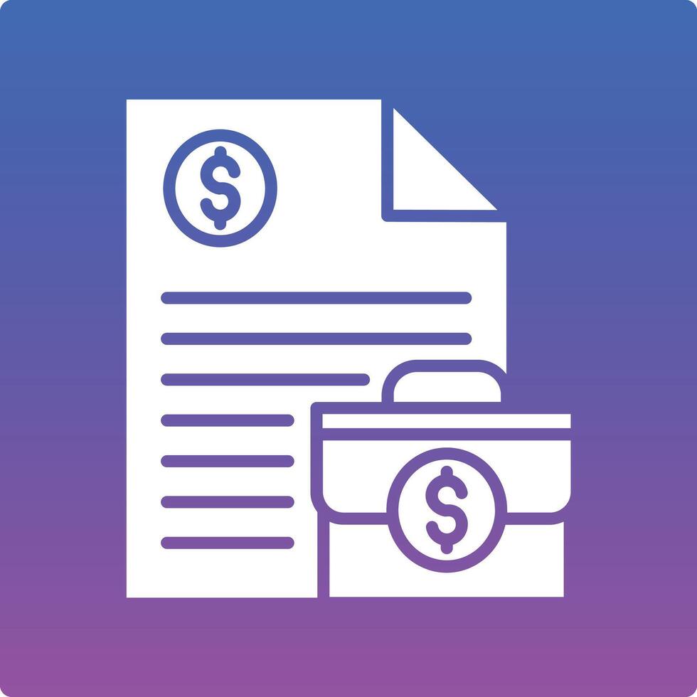 Business Files Illustration Icon vector