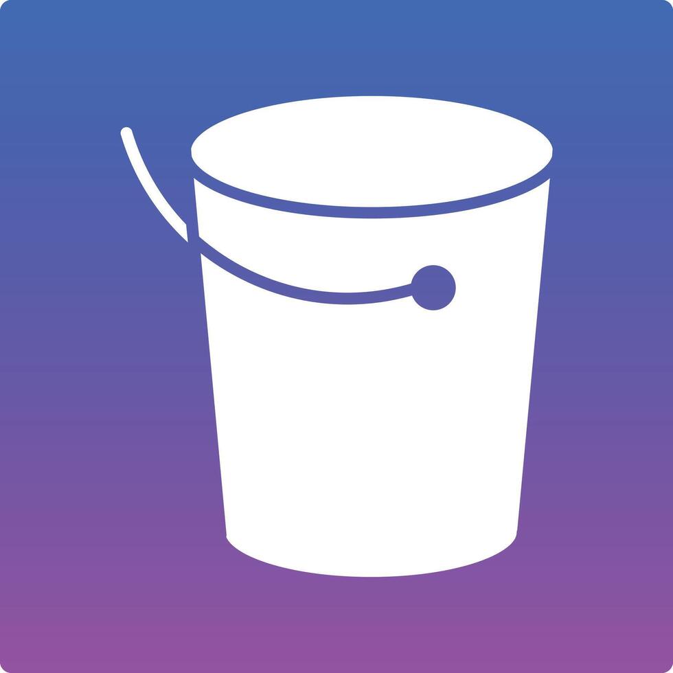 Bucket Illustration Icon vector