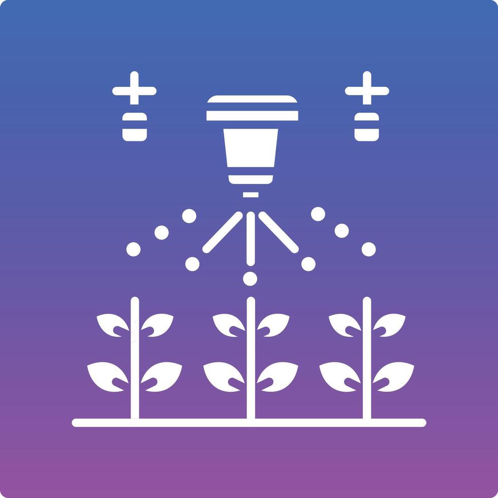 Smart Farming Illustration Icon vector