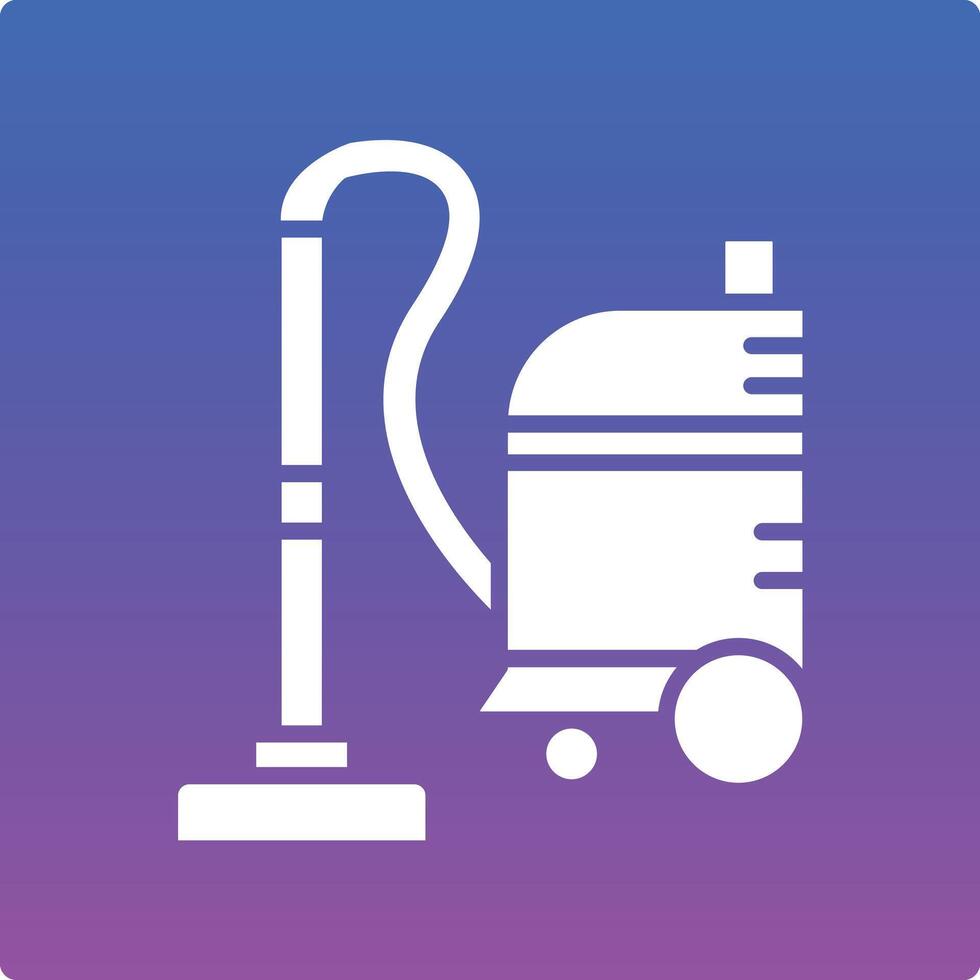 Vacuum Cleaner Illustration Icon vector