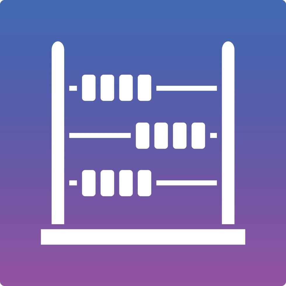 Abacus Illustration Icon vector