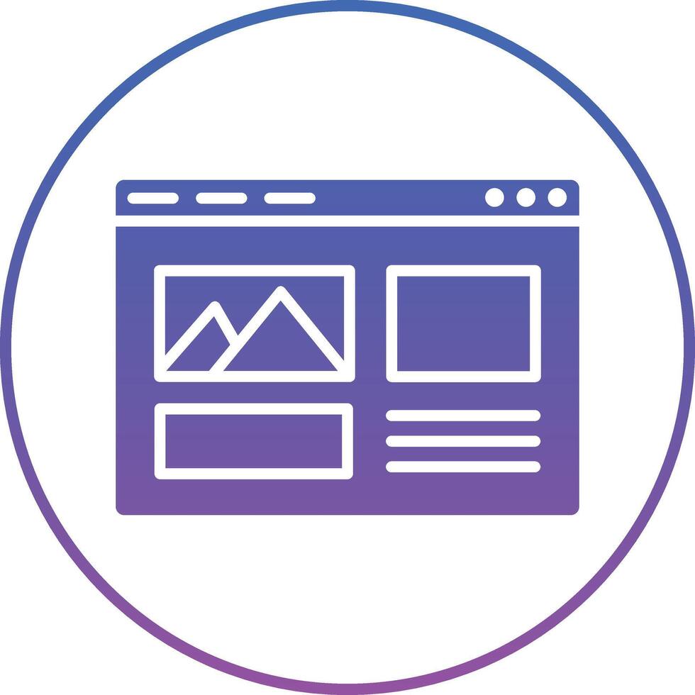 Web Design Illustration Icon vector