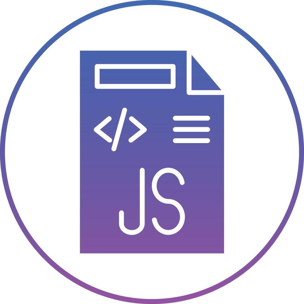 javascript archivo ilustración icono vector