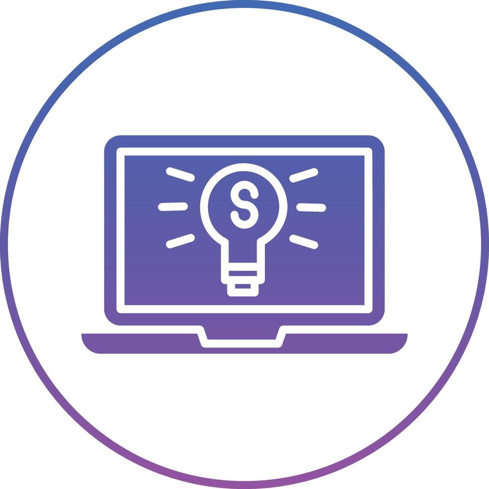 Marketing Solution Illustration Icon vector