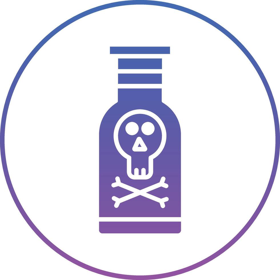 Poison Illustration Icon vector