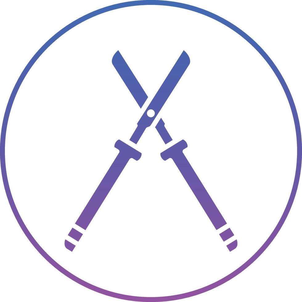 Pruners Illustration Icon vector