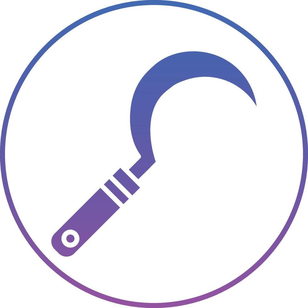 Sickle Illustration Icon vector